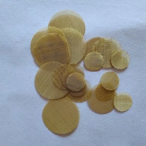 Tobacco Pipes Filter Screens Brass Mesh Round Filters Smoking Tool for Gifts - Picture 1 of 16