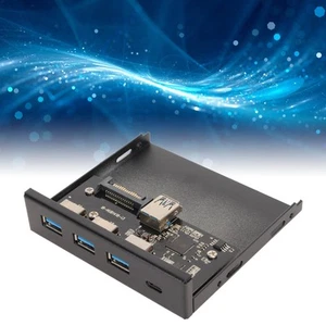 USB 3.0 Front Panel Hub 3 5 Zoll 4 Ports 6Gbps Stabile Plug & Play Optisches NTS - Afbeelding 1 van 22