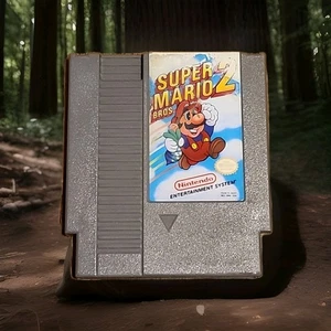 NES Super Mario Bros 2 NES (Nintendo 1988) Cartridge Only Tested Works Great - Picture 1 of 4