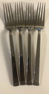 Mikasa PINCH Forchette da Pranzo in Acciaio Inox Lucido Lotto di (4) SPEDIZIONE GRATUITA (L) - Foto 1 di 4
