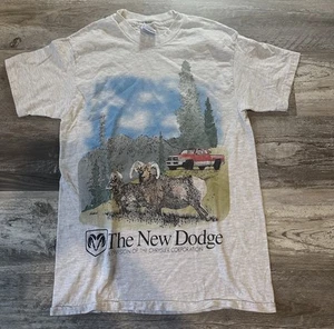 Vintage Dodge Ram T-Shirt Herren M The New Dodge Chrysler Truck Einzelnaht - Bild 1 von 5