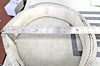 14” x 4” Tempco Ceramic Band Heater 1,500 Watts 240/480 Volts [C7S2] - Image 1 of 4