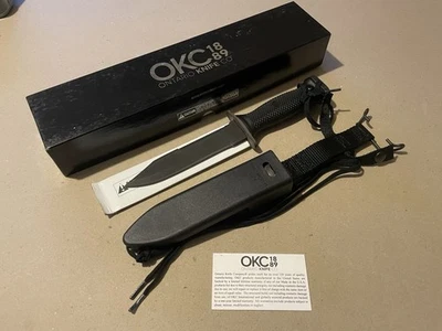 Dive Knife US Navy Seals MK3 MOD0 2V376 Ontario Knife Co New In Box NIB USN - Image 1 of 4