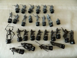 HASBRO STAR WARS Chess Playing Pieces Set Plastic Grey Board Game 28pcs - Picture 1 of 20