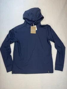 Patagonia Kids Capilene Silkweight Hoody Größe L (12) neu marineblau Einzelhandel $ 49 neu mit Etikett - Bild 1 von 4