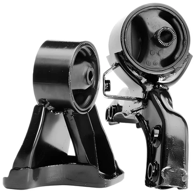 Juego de 2 piezas de soportes de motor izquierdo y trasero para Mitsubishi Galant 1986-1985 L4-2,4L Foto 1 de 4