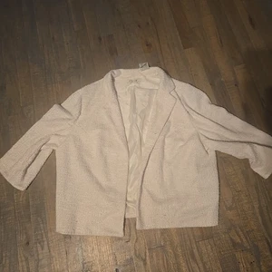 Est. Blazer Damen creme Tweed gefüttert, 3/4 Arm Größe 22/24 von 1946. M - Bild 1 von 14