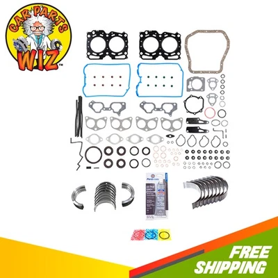 发动机再环套件适用于 02-05 萨博斯巴鲁 9-2X Impreza 2.0L 16V DOHC EJ205 — 第 1/4 张图片