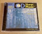 New CD-ROM (2 Discs 5600+ Pages) Sheet Music J.S. Bach Complete Church Cantatas