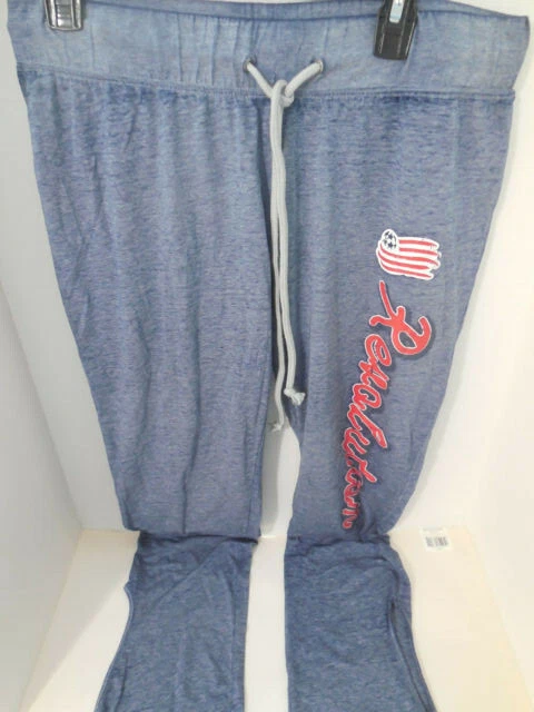 New New England Revolution MLS Women's Lounge Jogger Pants Heathered Blue Medium - Image 1 of 2