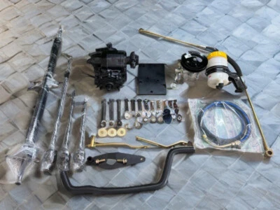 Kit de conversión de dirección manual a asistida para Willys Jeep LHD MB GPW CJ2A 3A M38+ Foto 1 de 2