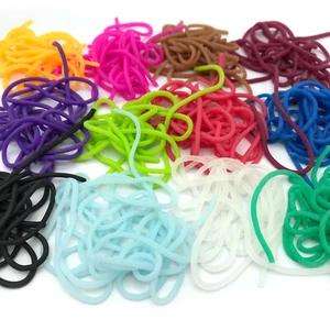 SQUIRMY WORMIES - Fly Tying Rubber Worm Material Spirit River - 12 Colors NEW! - Picture 1 of 13