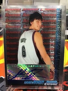 2005-06 Bowman Draft Chrome /250 Andrew Bogut #155 Rookie Auto RC - Picture 1 of 3