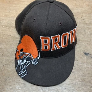Vintage NFL Reebok Equipment Cleveland Browns Stretch Fitted Hat 6 7/8 - 7 1/4 - Picture 1 of 4
