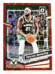 2023-24 Panini Donruss Optic Patrick Beverly Red Velocity Prizm Bucks /299 #168 - Bild 1 von 2