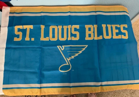 St. Louis Blues Flag 3x5ft Banner Polyester Ice Hockey Stanley blues018 Cover