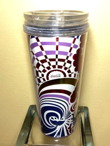 2015 Royal Caribbean Cruise Line CocaCola Tasse Reisebecher mit Deckel Anker versiegelt - Bild 1 von 5