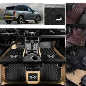 Alfombrillas de lujo para MINI Aceman Clubman Countryman Paceman alfombrillas hechas a mano - Imagen 1 de 28