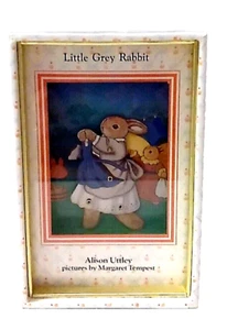 VTG Little Grey Rabbit Animated Music Box Alison Uttley Sankyo Margaret Tempest - Picture 1 of 10