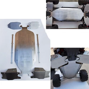 For Arrma Kraton EXB 8S 1/5 Stainless Steel Chassis Armor Anti-collision Board - Picture 1 of 14