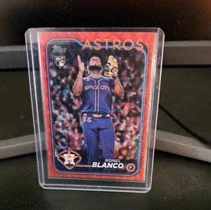 2024 Topps Series 2 Ronel Blanco Red Refractor /199 - Picture 1 of 2