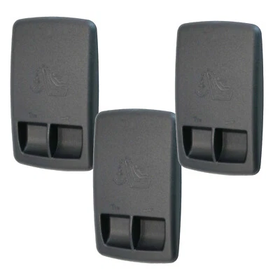 3Pcs For DODGE 2005-08 CHARGER MAGNUM Black Rear Child Seat Tether Anchor Cover — 第 1/4 张图片