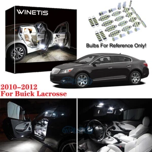 Kit de equipamiento interior de luz blanca LED HID para Buick Lacrosse 2010-2012 (22 bombillas) - Imagen 1 de 12