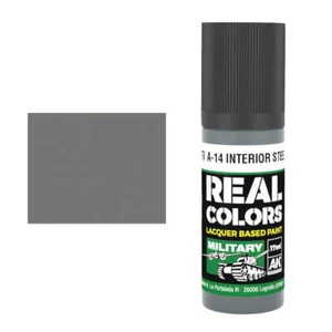 AK Interactive RC979 - A-14 Interior Acero Gris 17 ml - Imagen 1 de 3