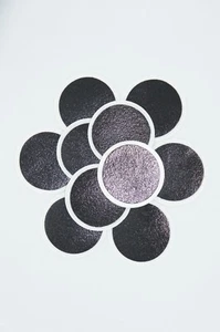 2.5cm BIKЕ INNER TUBE PUNCTURE REPAIR GLUELESS SELF-ADHESIVE PATCHES + SANDPAPER - Picture 1 of 7