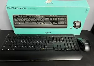 Logitech MK530 Wireless Keyboard & Mouse Combo w/Receiver - Picture 1 of 12