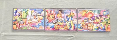 Nr. 2   Ü ei Puzzle  Ist die Katze aus dem Haus  2002   Satz mit BPZ - Bild 1 von 2