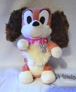 Disney Fifi cucciolo cane amorevole peluche giocattolo imbottito 7"" Disney Store ragazza di Plutone - Foto 1 di 7