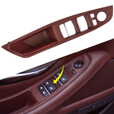 Brown Left Window Switch Panel Cover for BMW F10 F11 520i 528i 535i 51417225875