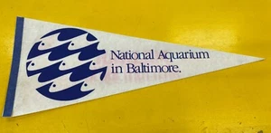 Banderín vintage NATIONAL AQUARIUM BALTIMORE - Imagen 1 de 14