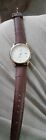 Timex Easy Reader T2M441 Mens 35mm Gold Tone Brown Leather Indiglo Watch 