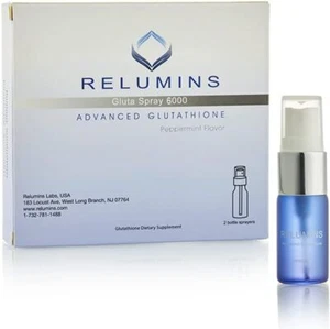 Relumins Highest Dose Sublingual Glutathione Oral Spray 6000mg Plus Zinc - Picture 1 of 8
