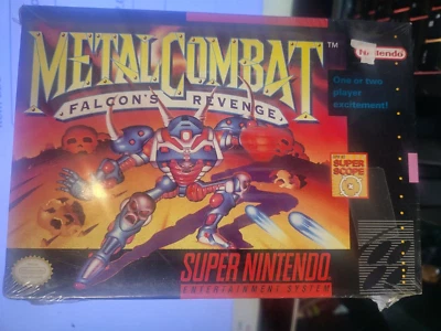 Metal Combat: Falcon's Revenge SNES New & Factory Sealed - Image 1 of 3