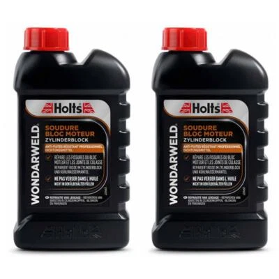 2 x Sellador de culata Holts Wondarweld reparación junta bloque de cilindros - Imagen 1 de 2