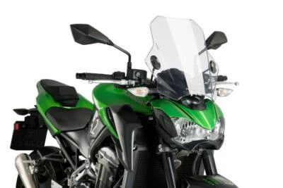 Deflector de parabrisas pantalla Puig Bat transparente Kawasaki Z650 / Z900 2017 - 2025 Foto 1 de 4