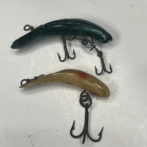 (2) Vintage Fly Ike’s grün markiert F5 mit Doppelhaken, weiß markiert F4 sehr guter Zustand ++ - Bild 1 von 6