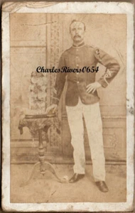 PROB INDIA MILITAR CDV SOLDADO INFANTERÍA REGT MOSQUETERÍA COMPETENCIA INSIGNIA #D521 - Imagen 1 de 2