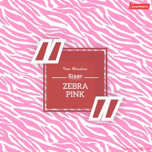 SISER EasyPattern "ZEBRA PINK" Heat Transfer Vinyl 18"x12" to 10yards - Picture 1 of 2