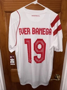 Warrior 2014/15 Sevilla FC Home Ever Banega Jersey, Shirt, New, Size Large - Picture 1 of 6