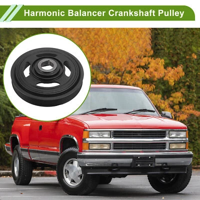 Engine Harmonic Balancer Crankshaft Pulley for Honda Accord 2008-2012 Black Foto 1 de 4