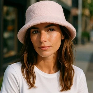 Sombrero Bucket Bebé Rosa Talla Única Forever 21 Nuevo Con Etiquetas - Imagen 1 de 7