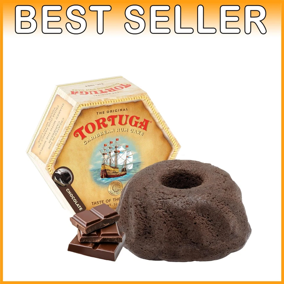 Tortuga Caribbean Chocolate Rum Cake 33oz