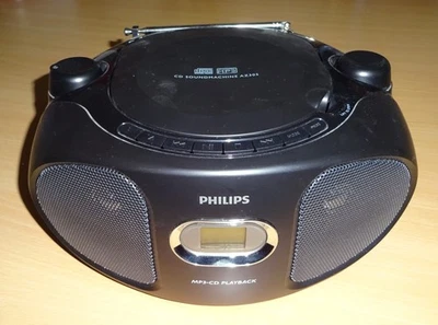 Radio mit CD / MP3 Player •  Philips AZ305  • einwandfrei OK!  mit AUX-IN Buchse - Bild 1 von 4