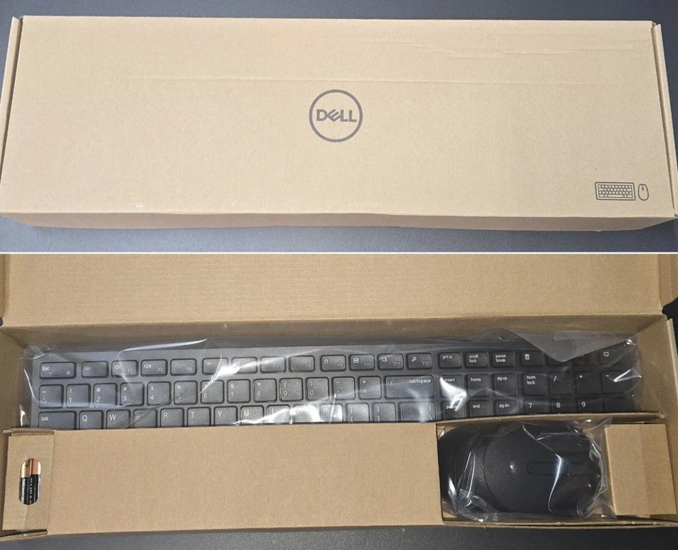 Dell KM5221W Premier Multi-Device Wireless Combo Keyboard & Mouse Brand New US - Image 1 of 1