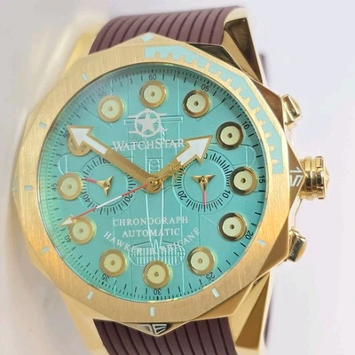 Reloj Watchstar Military DNA Hawker Hurricane Automático Cronógrafo 46mm Segunda Guerra Mundial Foto 1 de 4