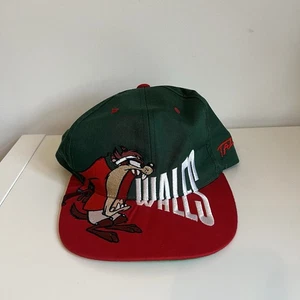Wales Welsh Taz Looney Tunes Baseball Cap RARE by Warner Bros Nutmeg Mills - Picture 1 of 13